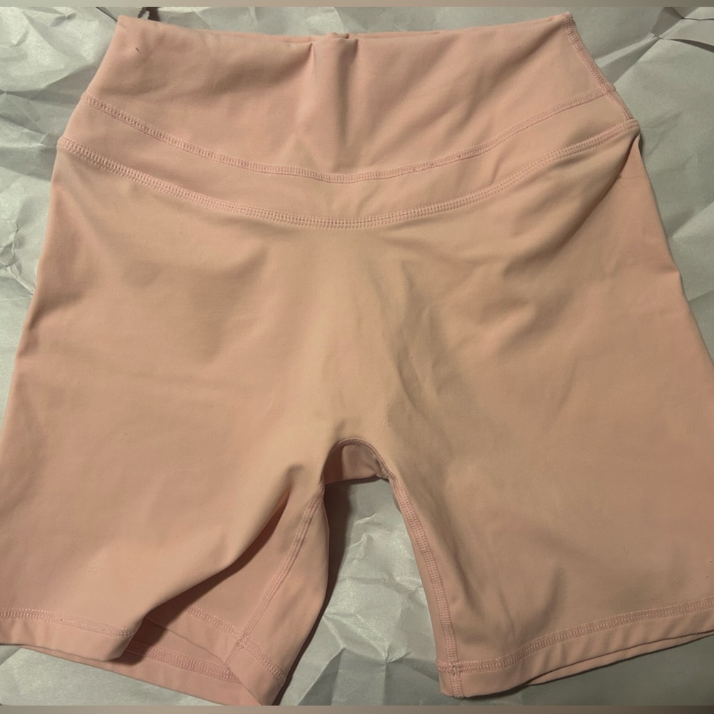 Oner Active Women's High-Rise Bike Shorts - Blush Pink